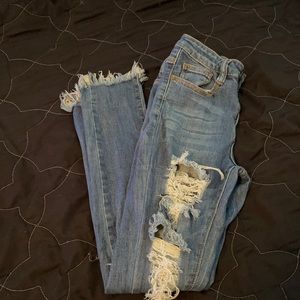 Skinny jeans size 0